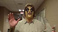 Goldust dressed as the legendary Crocodile Hunter Steve Irwin.